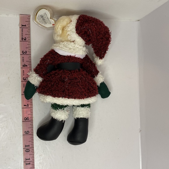Ty Attic Treasures Teddy Bear in Santa Suit - Picture 5 of 11
